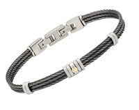 Pulsera H2on Hombre Bracciali in Acero y oro HO001-555